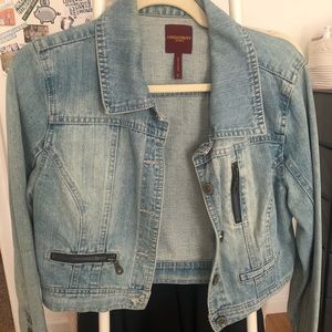 Cropped Jean Jacket